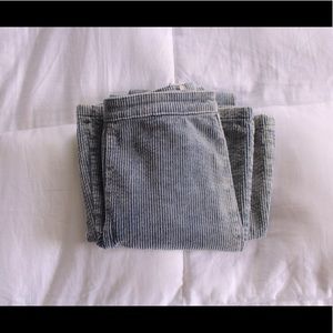 Ribbed Flare Corduroy Pants (S)